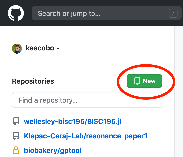 Create repo